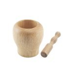 Wooden Mortar Set