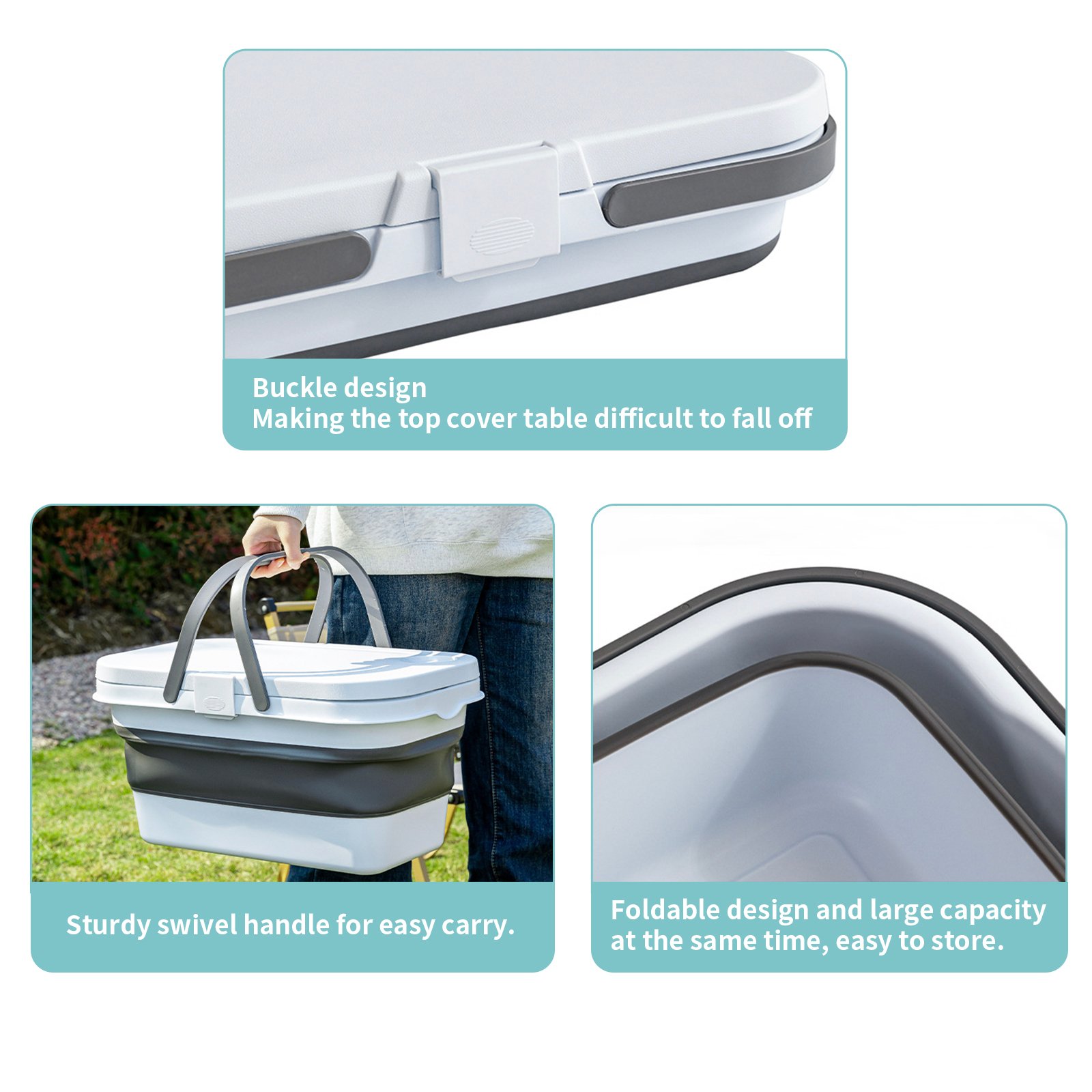 Camping Picnic Basket - Image 4