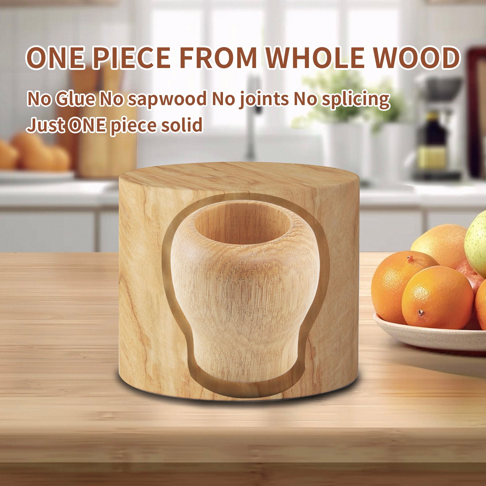 Wooden Mortar Set - Image 3